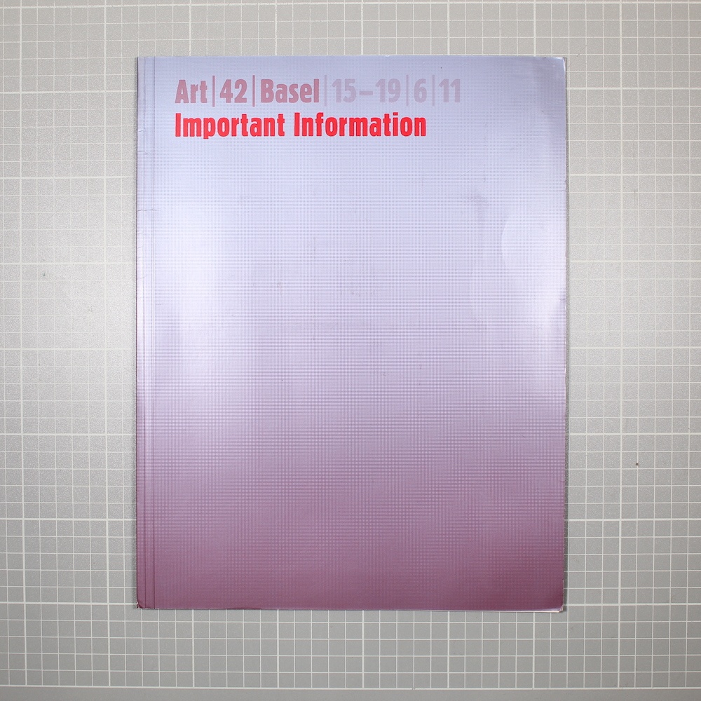 Art Basel 42 Important Information Folder