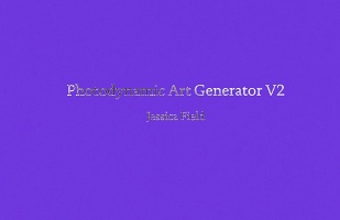 Jessica Field: Photodynamic Art Generator V2