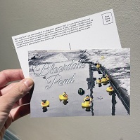 Shari Kasman: Bloordale Pond&#160;Postcard