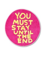 David Shrigley: You Must Stay Shaggy Floor Mat