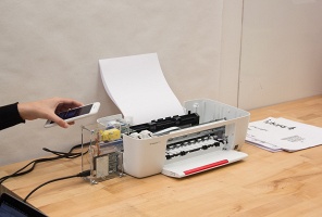 Hansjörg Mayer: Printer Prosthetic:&#160;Futura