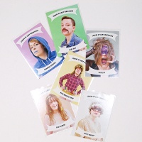 Ben Freedman and Andrea Leigh Pelletier: Lead of Lady Wrestlers trading cards (individual)