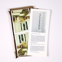 Lynne Wynick: Folded Column - Artist Studio:&#160;Brancusi