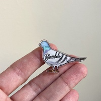 Shari Kasman: Bloordale Pigeon&#160;Pin