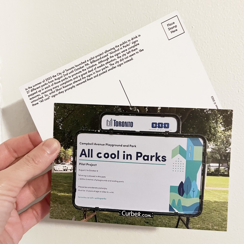 All cool in Parks Postcard