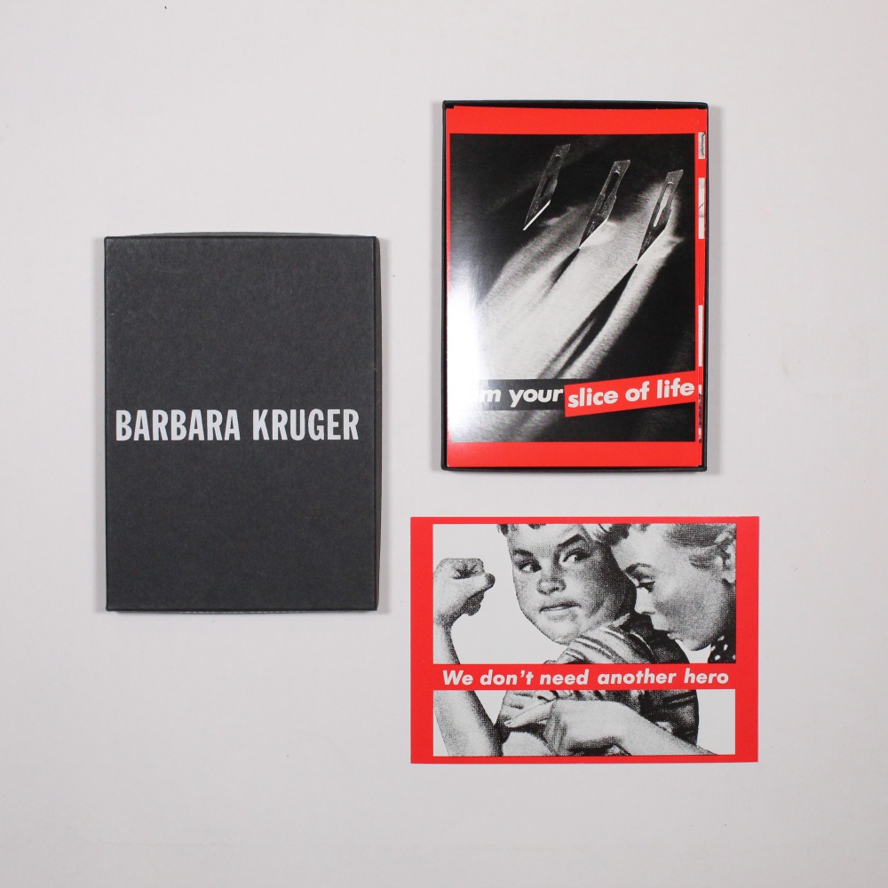 Barbara Kruger postcards