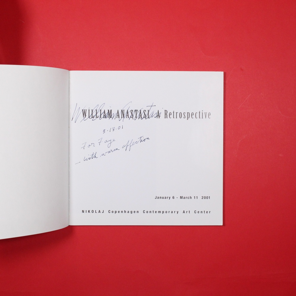 William Anastasi 2/2
