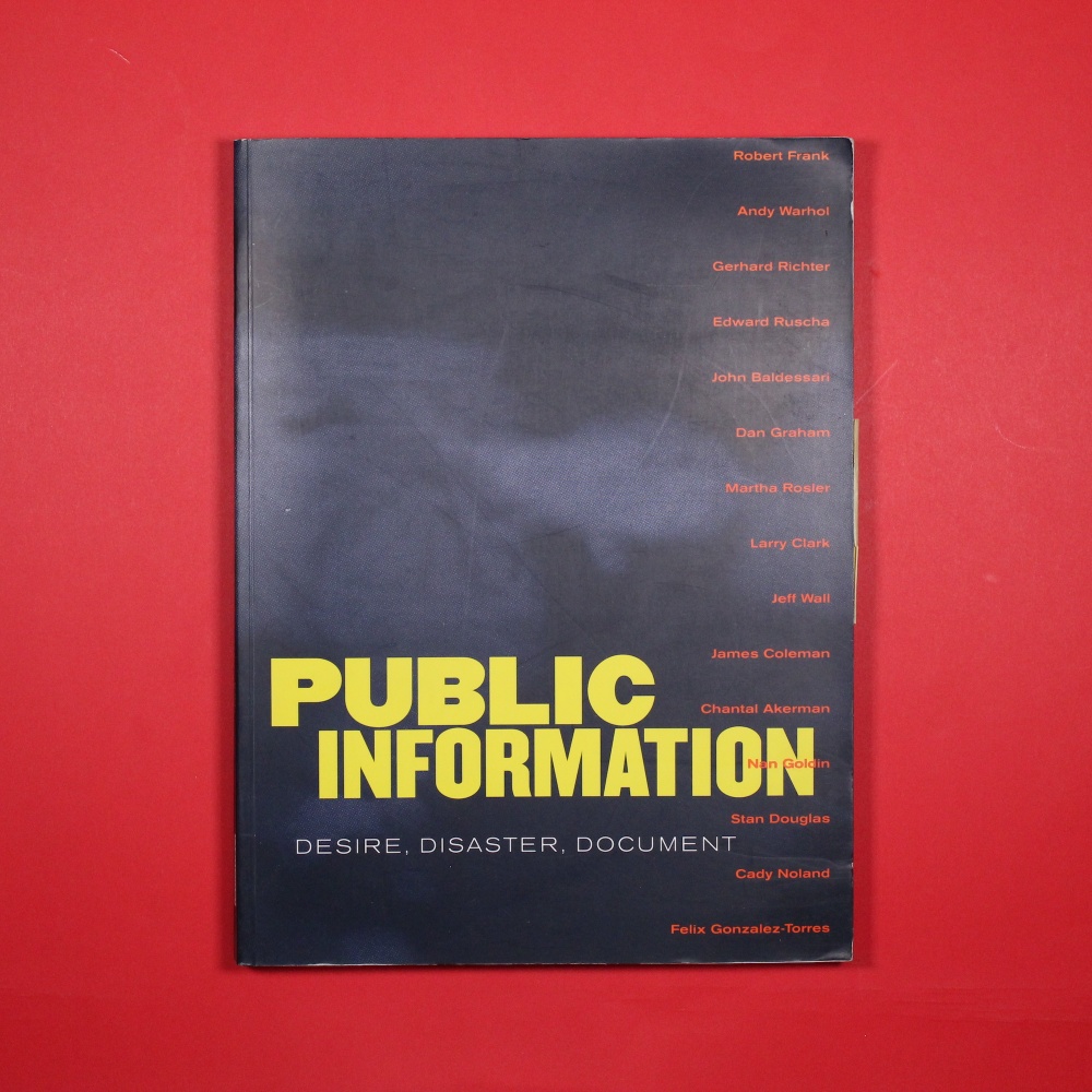 Public Information: Desire, Disaster, Document