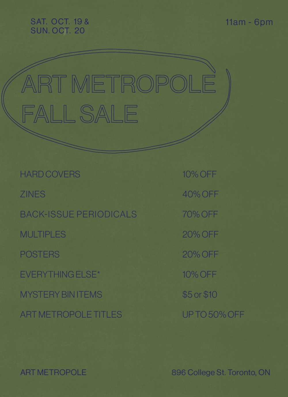 Fall Sale