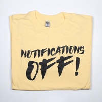 Kevin Schmidt and Holly Ward: Lost and Found T-Shirt: Notifications&#160;Off!