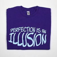 Kevin Schmidt and Holly Ward: Lost and Found T-Shirt: Perfection Is an&#160;Illusion