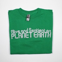 Kevin Schmidt and Holly Ward: Lost and Found T-Shirt: Alive and Sentient on Planet&#160;Earth