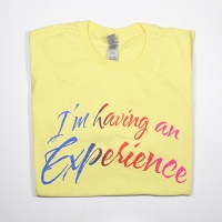 Kevin Schmidt and Holly Ward: Lost and Found T-Shirt: I’m Having and&#160;Experience