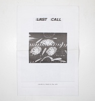 Juan Antonio Molina, Peter Conlin, Boris Groys, Drew Milne, Marina Roy, Jeremy Todd, Eugenio Valdés Figueroa, and Melody Yu-Ming Chia Tiampo: Last Call, Volume #1, Issue #2, Fall 2001