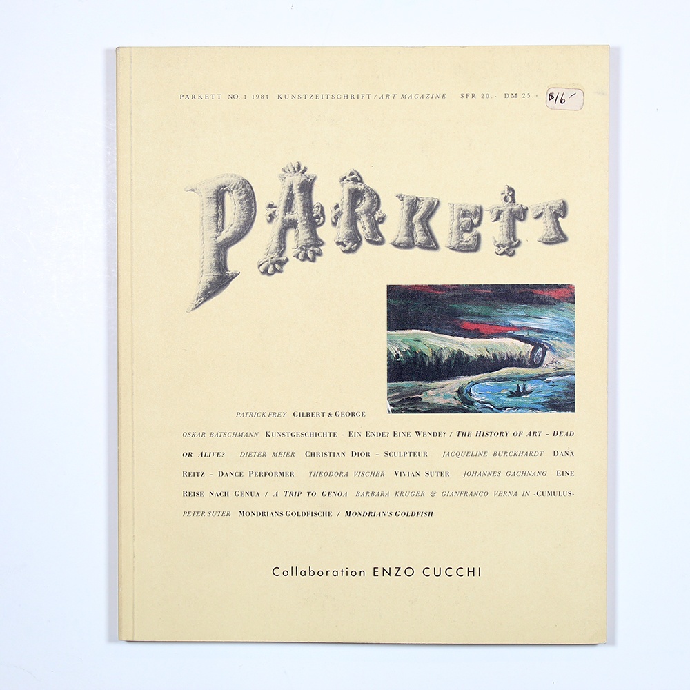 Parkett Vol. 1 - 1984 Enzo Cucchi