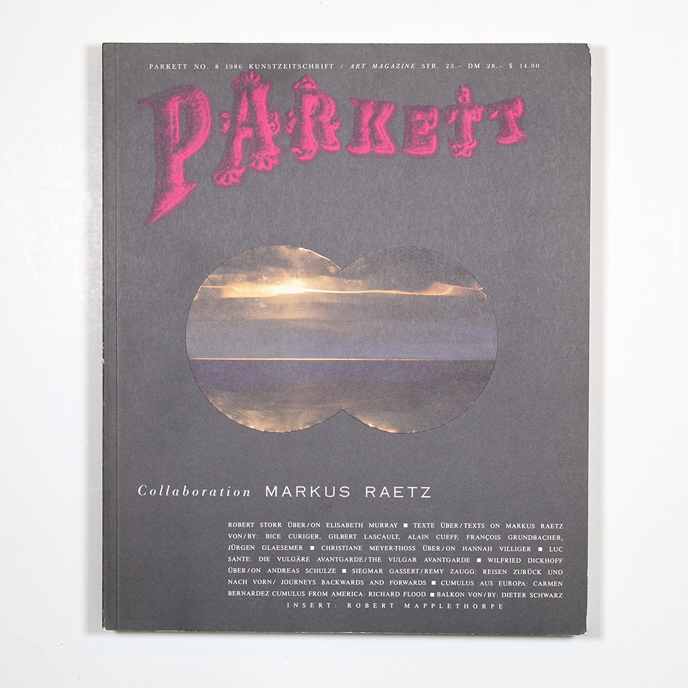 Parkett Vol. 8 - 1986 Markus Raetz