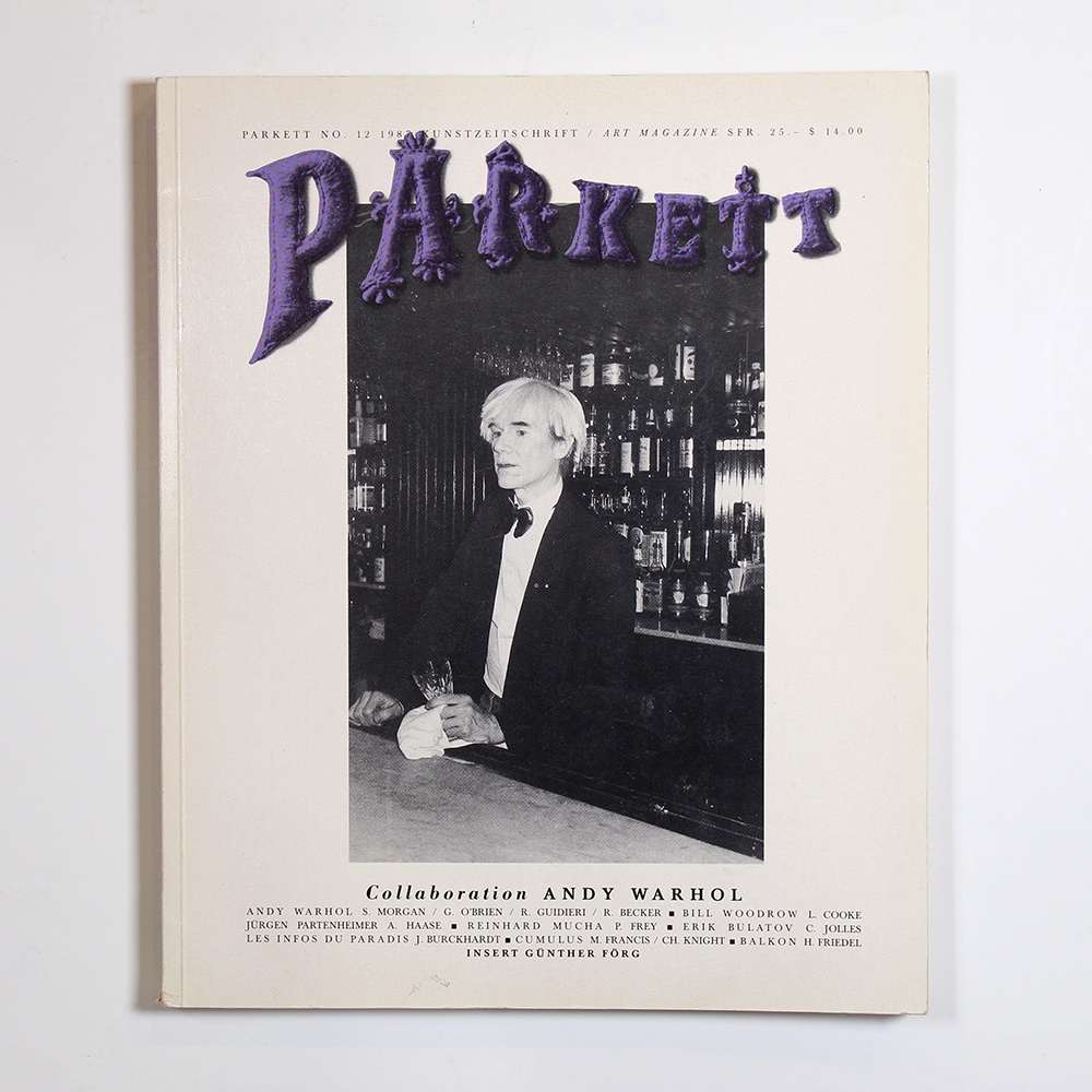Parkett Vol. 12 - 1987 Andy Warhol