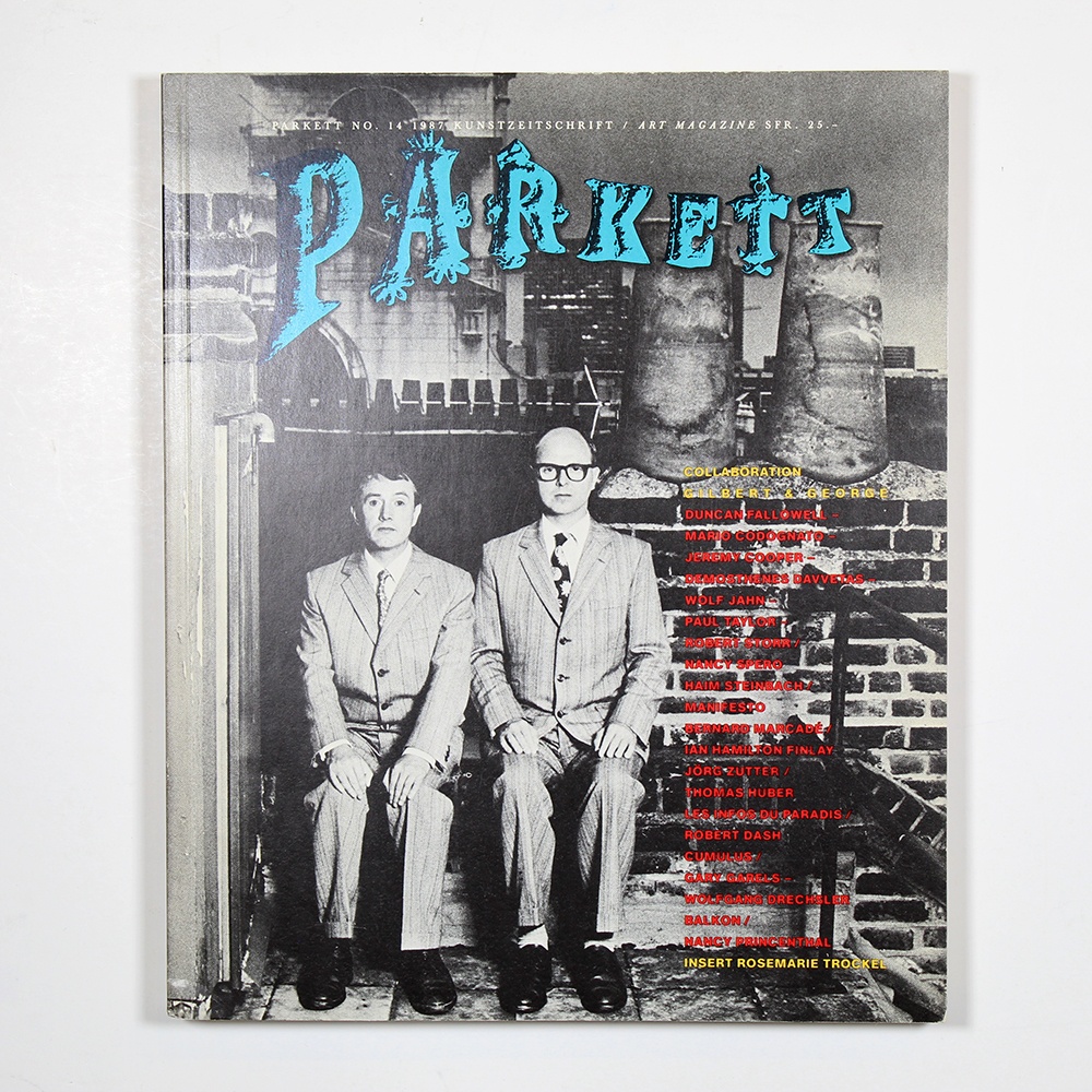 Parkett Vol. 14 - 1987 Gilbert & George