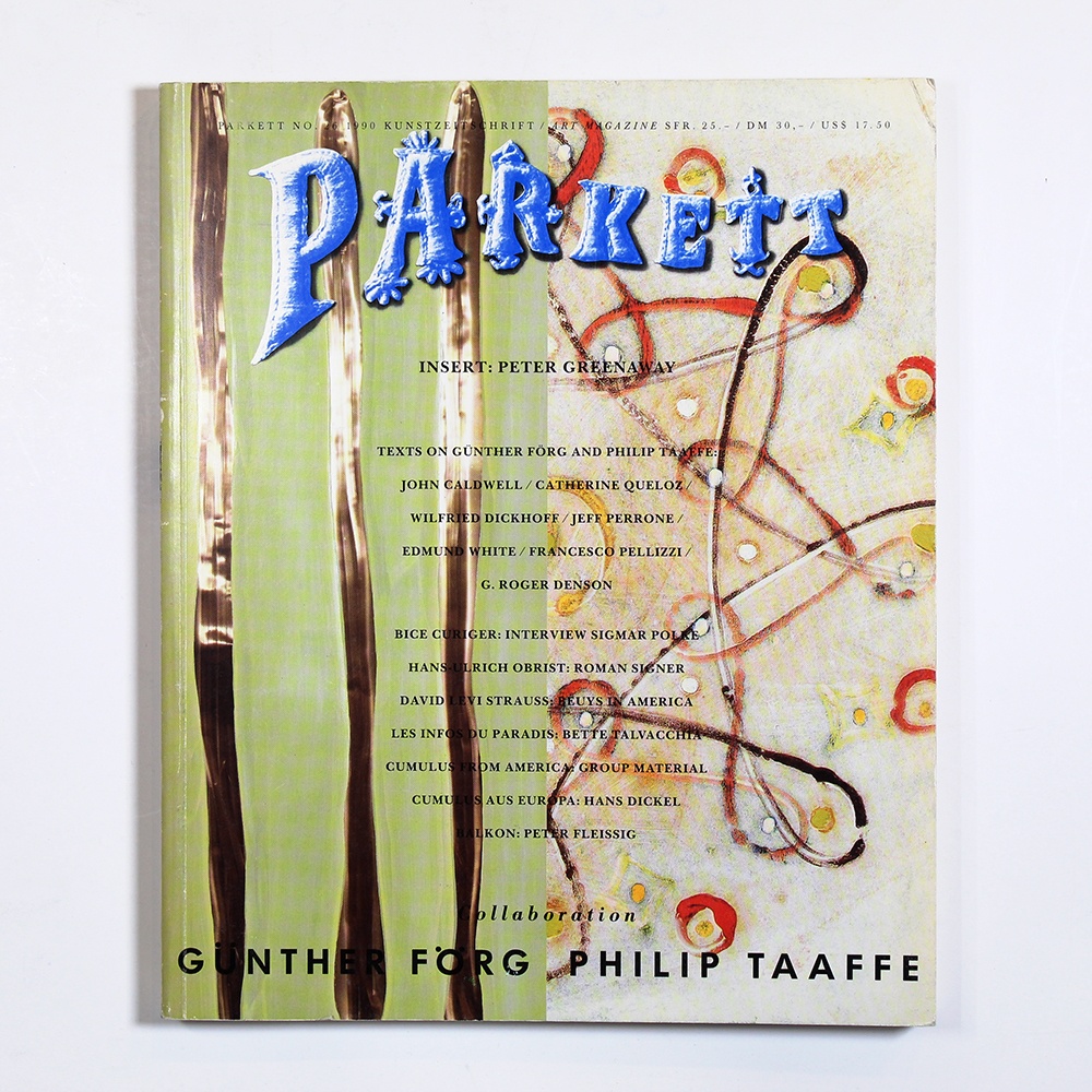 Parkett Vol. 22 - 1989 Christian Boltanski, Jeff Wall