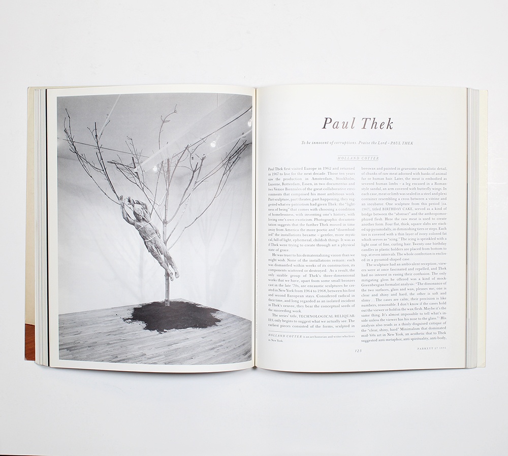 Parkett Vol. 27 - 1991 Louise Bourgeois, Robert Gober