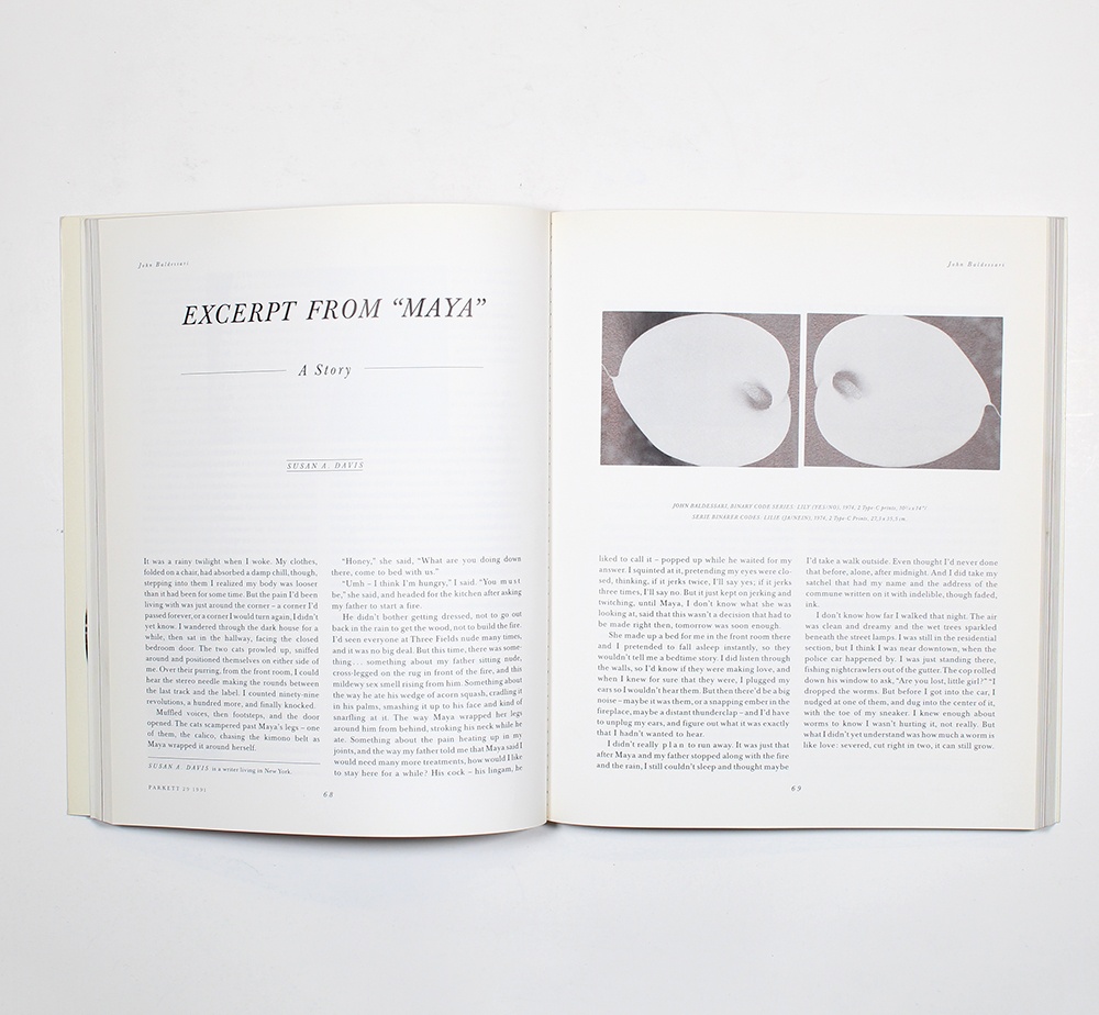 Parkett Vol. 29 - 1991 John Baldessari, Cindy Sherman