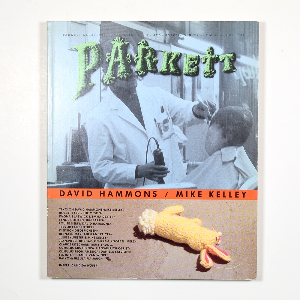 Parkett Vol. 31 - 1992 David Hammons, Mike Kelley