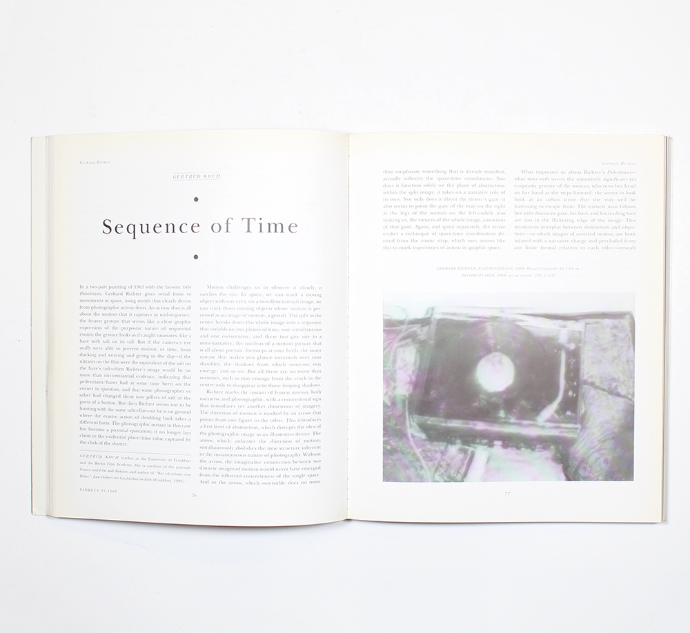 Parkett Vol. 35 - 1993 Gerhard Richter