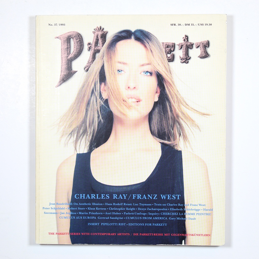 Parkett Vol. 37 - 1993 Charles Ray, Franz West