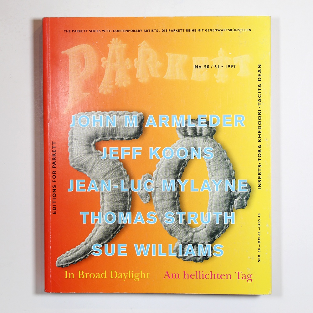 Parkett Vol. 50/51 - 1997 John M Armleder, Jeff Koons, Jean-Luc 