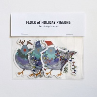 Shari Kasman: Flock of Holiday&#160;Pigeons
