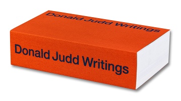 Donald Judd&#160;Writings