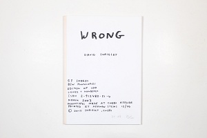Wrong: David Shrigley