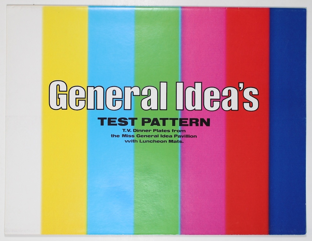 Test Pattern TV Dinner Luncheon Mats