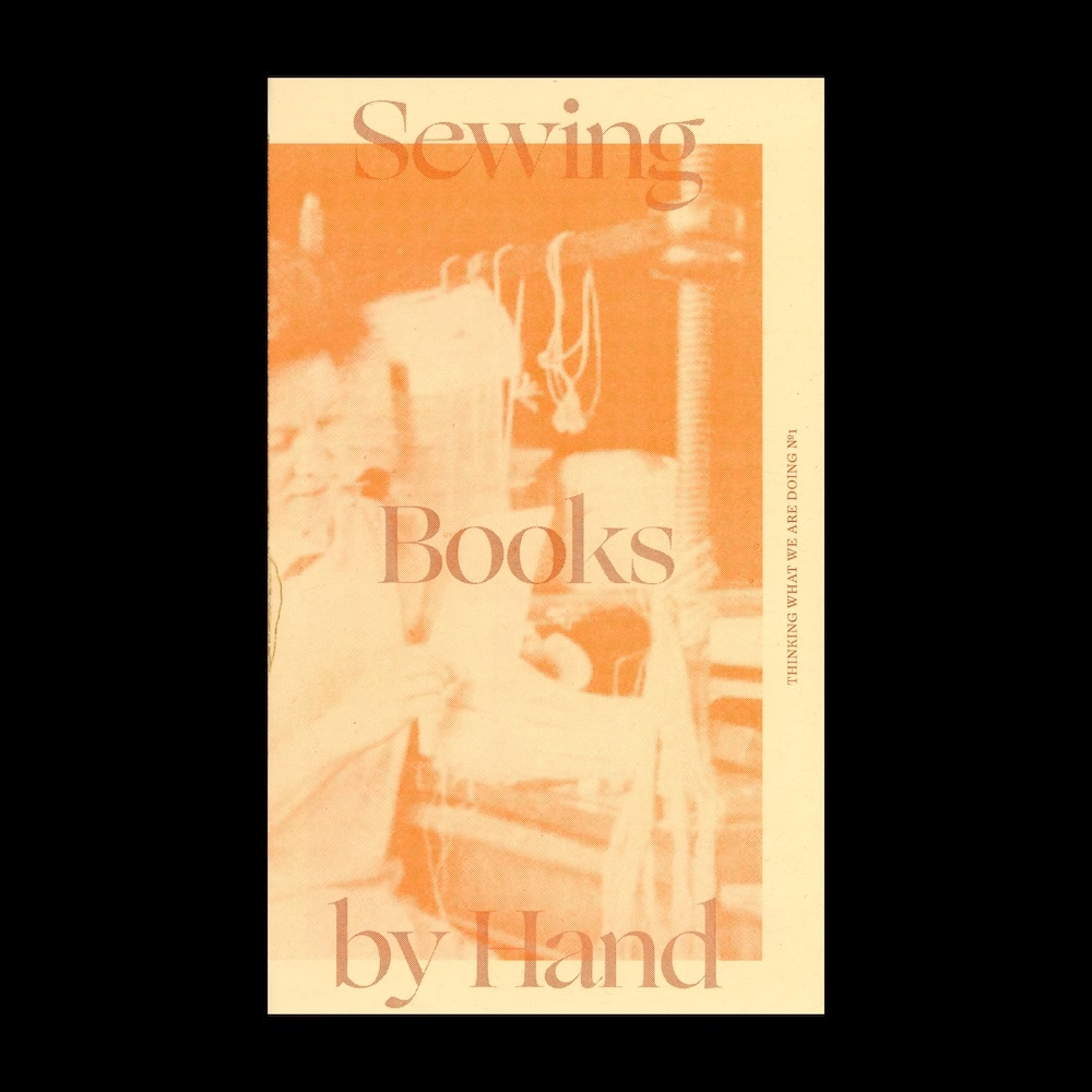 Sewing Books by Hand