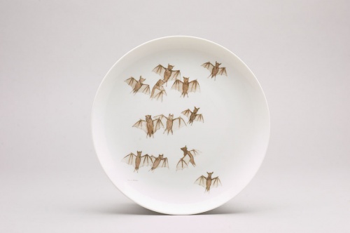 Marcel Dzama - Bat Plate