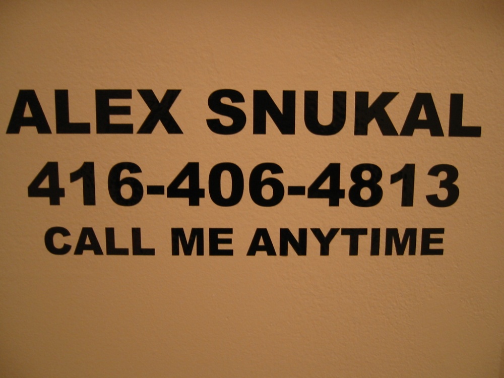 Alex Snukal - Phone Number No.1
