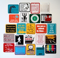 Denise St Marie: Small Sign Series 14 (aka Visual In-formation)