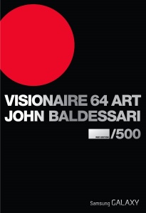 Visionaire 64 Art: Five Baldessari Shapes - Red