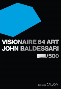 Visionaire 64 Art: Five Baldessari Shapes - Blue