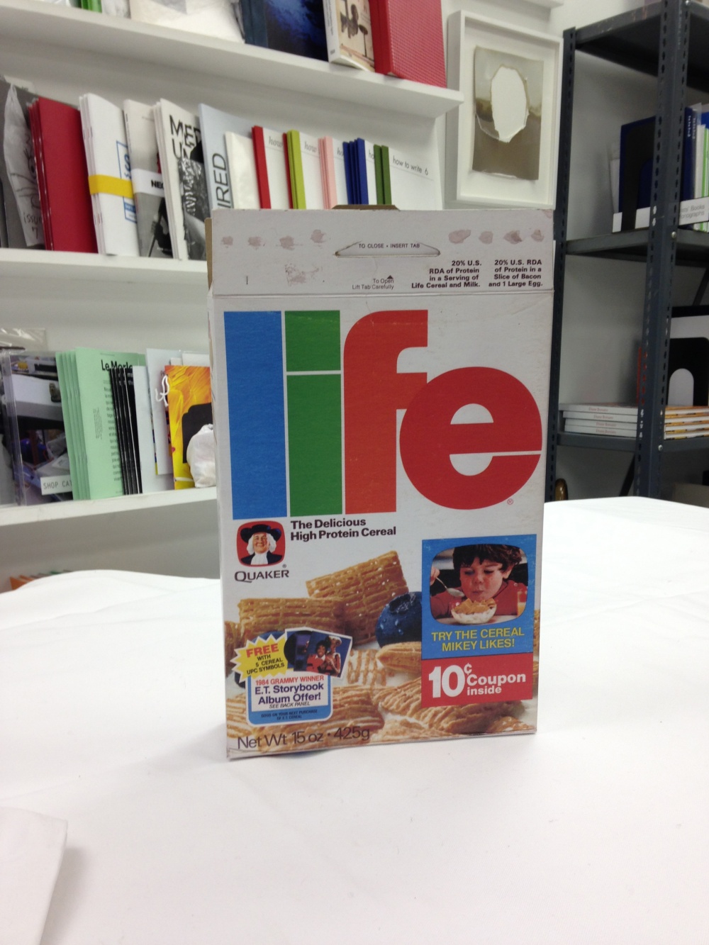 LIFE Cereal Box