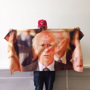 Larry David Sunburn Beach Towel