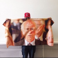 Larry David Sunburn Beach Towel