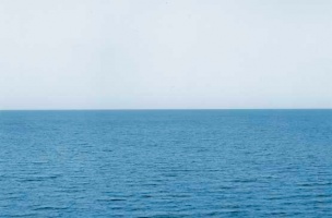 Maggie Groat: Lake Ontario from Scarborough Bluffs, Fall, 2011