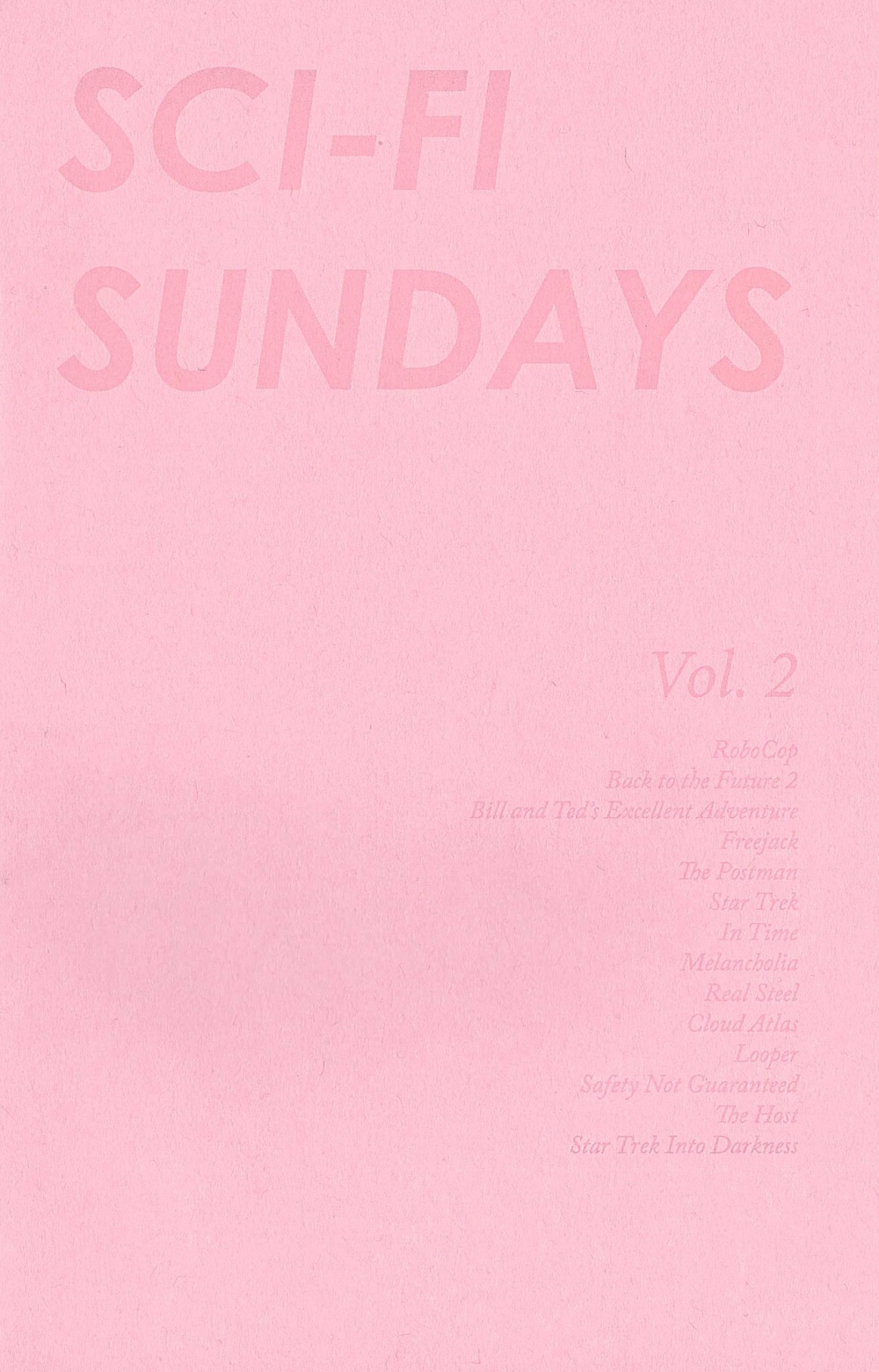 Sci Fi Sundays Volume 2