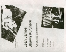 Leah James and Shawn Kuruneru: Leah James &amp; Shawn Kuruneru: Pure Image Everything (newsprint&#160;poster)