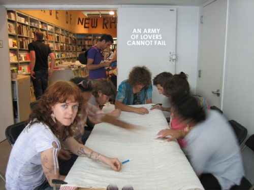 An Army of Lovers Cannot Fail, a project by Ginger Brooks Takaha