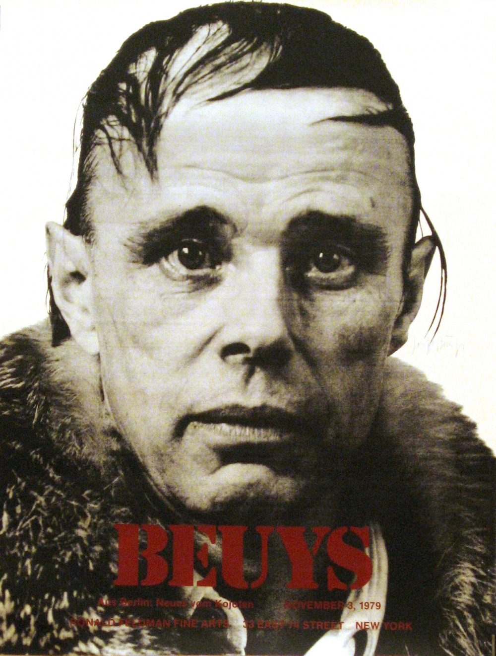 Joseph Beuys - signed poster