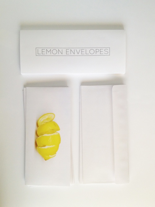 Lemon Envelopes