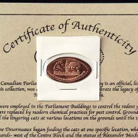 Jennie Suddick and Cole Swanson: Canadian Parliamentary Cats Commemorative&#160;Coin