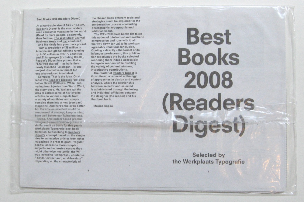 Best Books 2008 (Readers Digest)